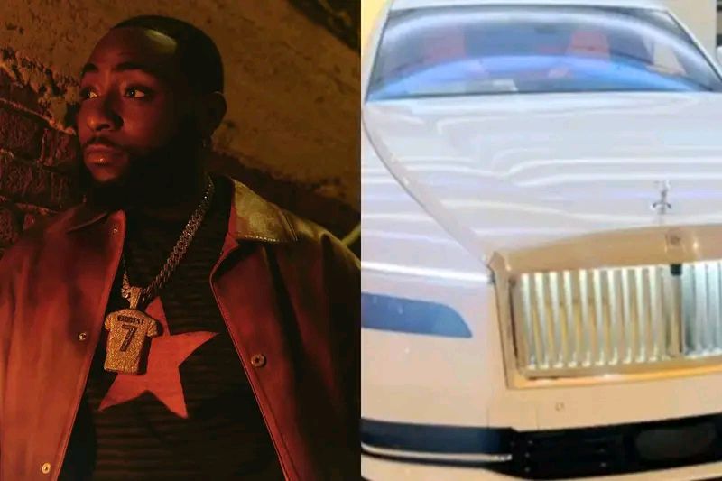 Davido expresses need for electric car charger hours after arrival of 2024 Rolls Royce Spectre