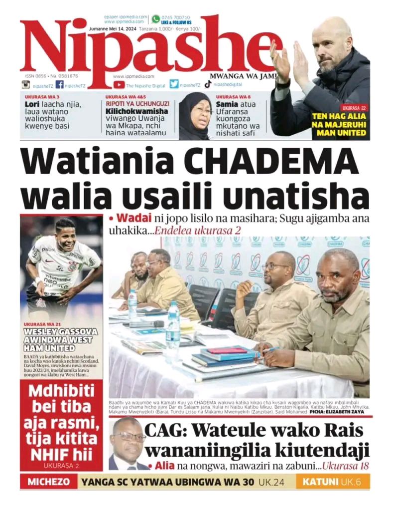 WATIANIA CHADEMA WALIA USAILI UNATISHA