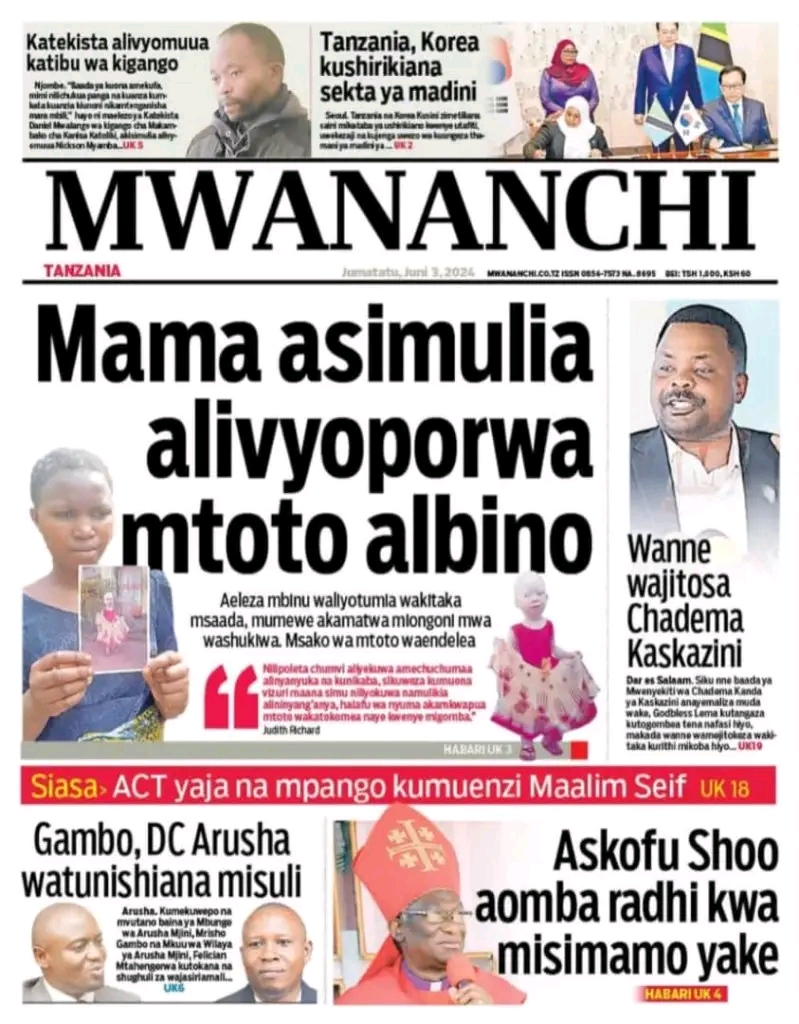 Mama asimulia alivyoporwa mtoto albino