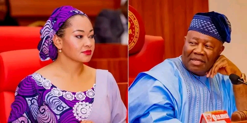 Akpabio Bows To Pressure, apologizes to Natasha Akpoti Over ‘night club’ comment