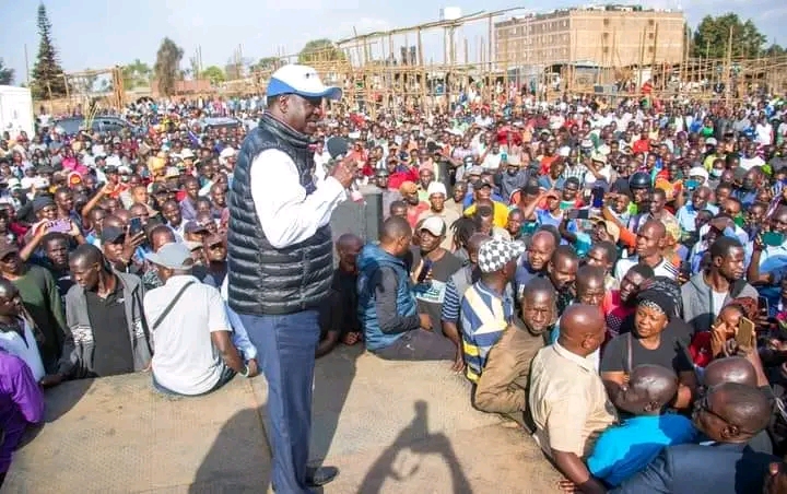 Raila Expresses Confidence in Ruto’s Broad-Based Government