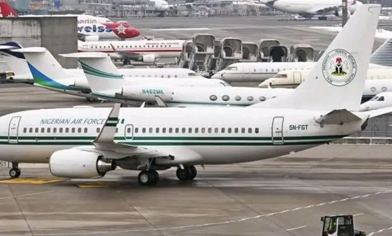 Nigeria’s newly acquired presidential jet has reportedly landed at the Nnamdi Azikiwe International Airport in Abuja.