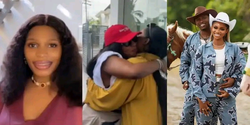 Priscilla’s sister-in-law landed in Nigeria to celebrate her wedding.