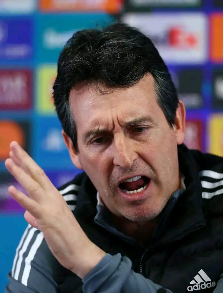 Villa banking on home advantage against PSG,says Emery